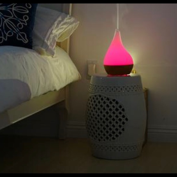 Raindrop Bamboo Glass Aromatherapy Diffuser NEW - Picture 4 of 6